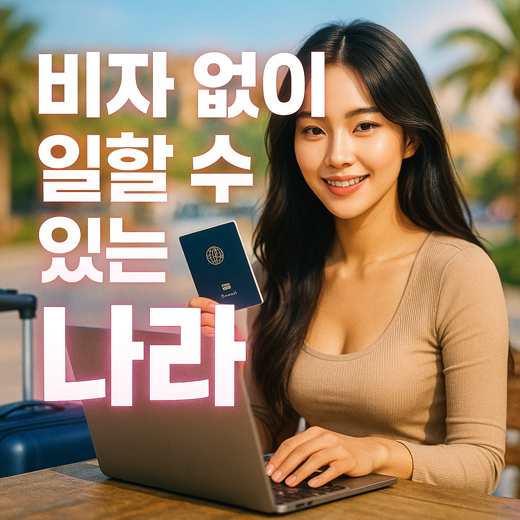 비자 없이도 일할 수 있는 해외 국가 리스트 총정리