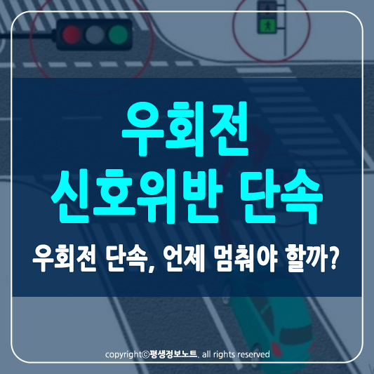 우회전 신호위반 단속 썸네일