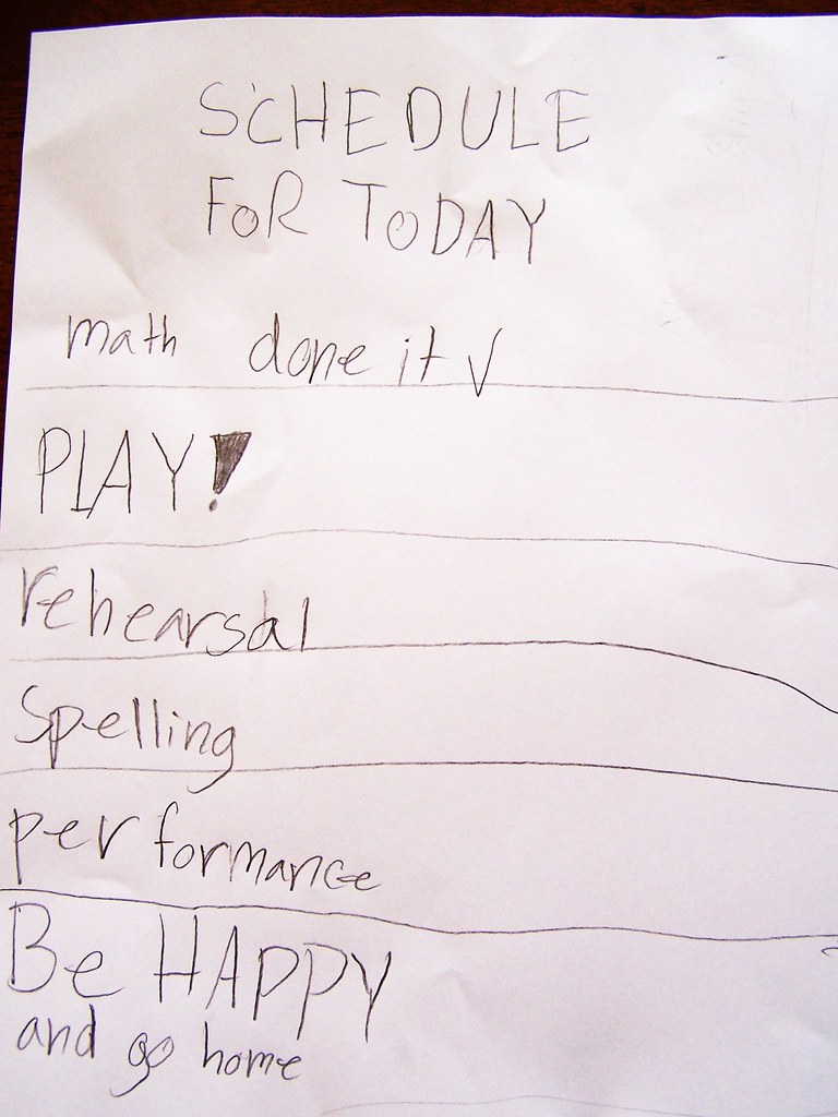 to do list