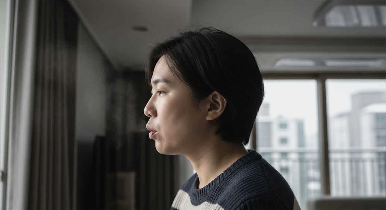 겨울철 실내에서 입김이 보이는 모습이다. [ⓒ이달의건강]