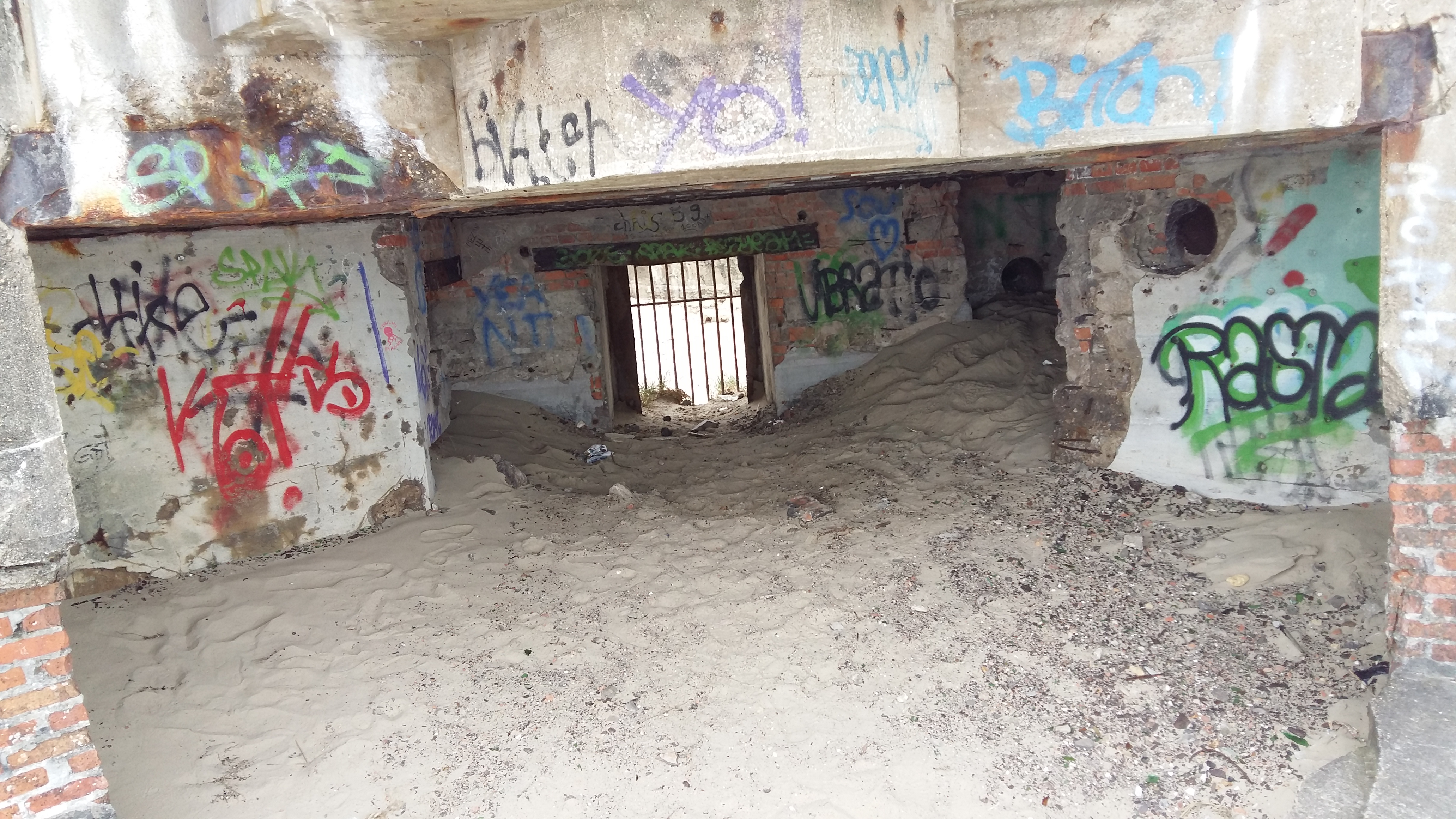 프랑스 됭케르크 벙커 안