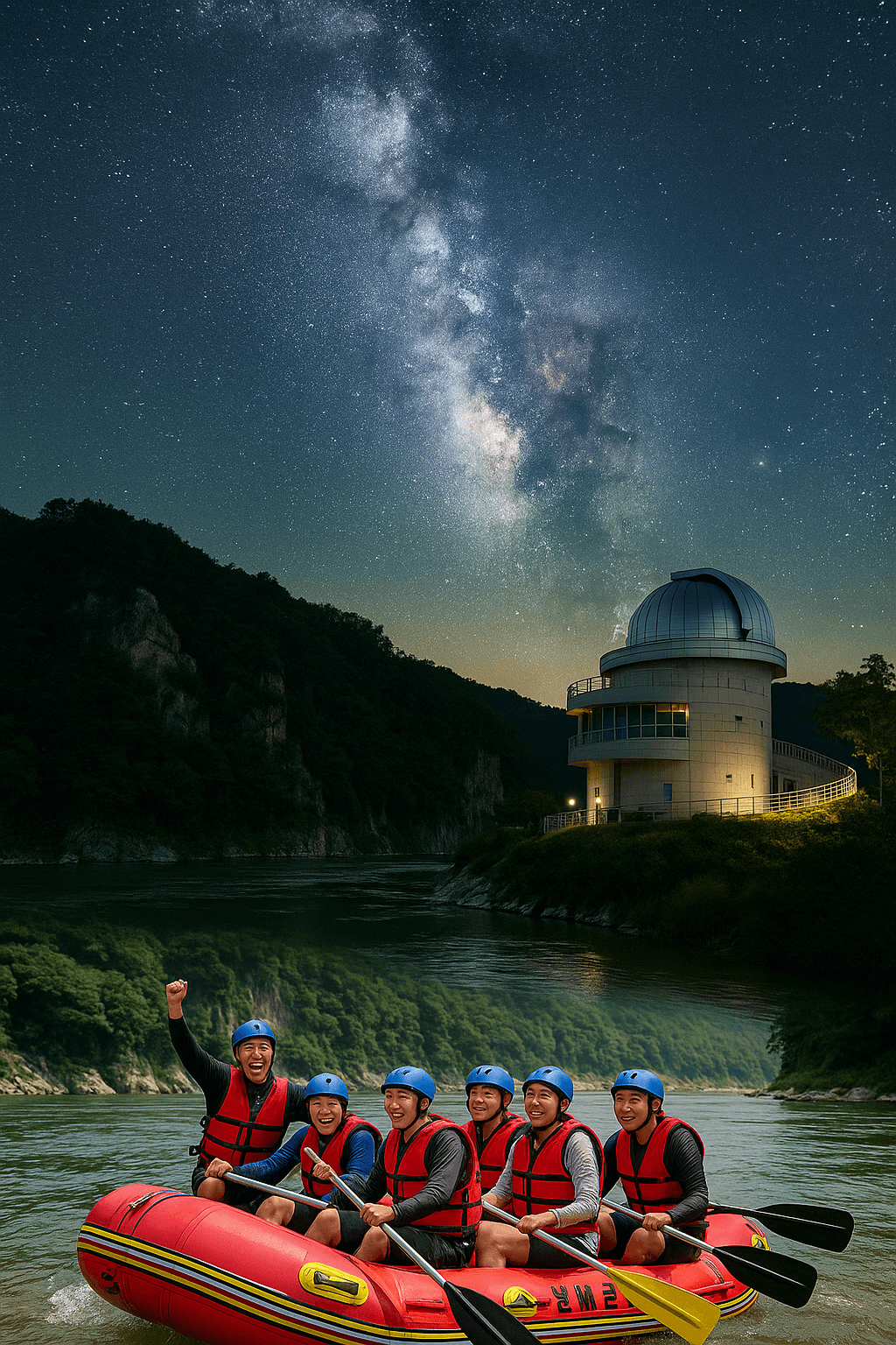 영월 동강래프팅과 별마로천문대에서 즐기는 모험과 낭만 여행