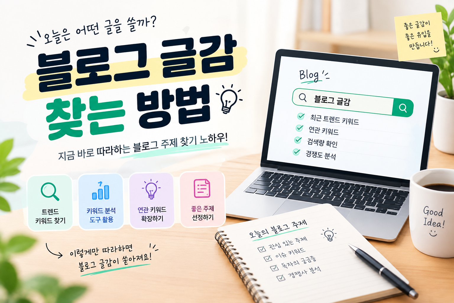 블로그 글감 찾는 방법