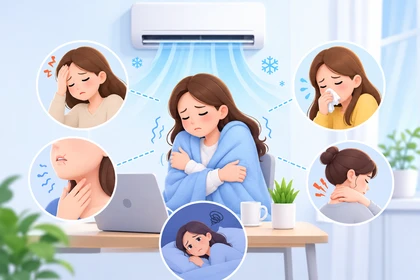 냉방 환경으로 인한 몸 컨디션 저하 관리3
