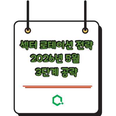 섹터 로테이션 전략 2026년 5월 3단계 공략