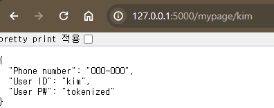 flask jsonify