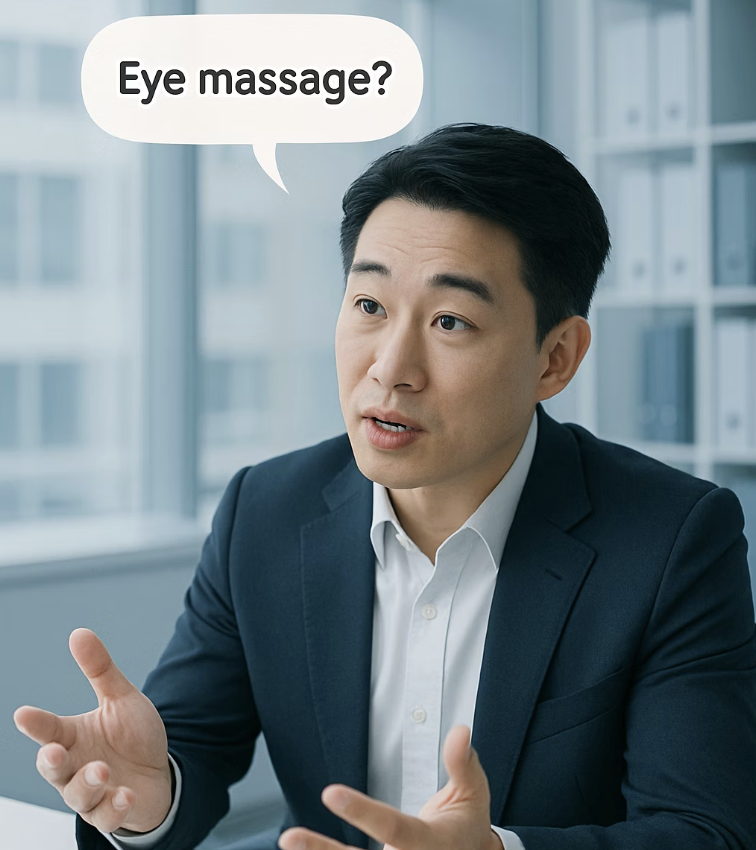 눈이침침할때 직빵! 5분 만에 눈이 밝아지는 지압법