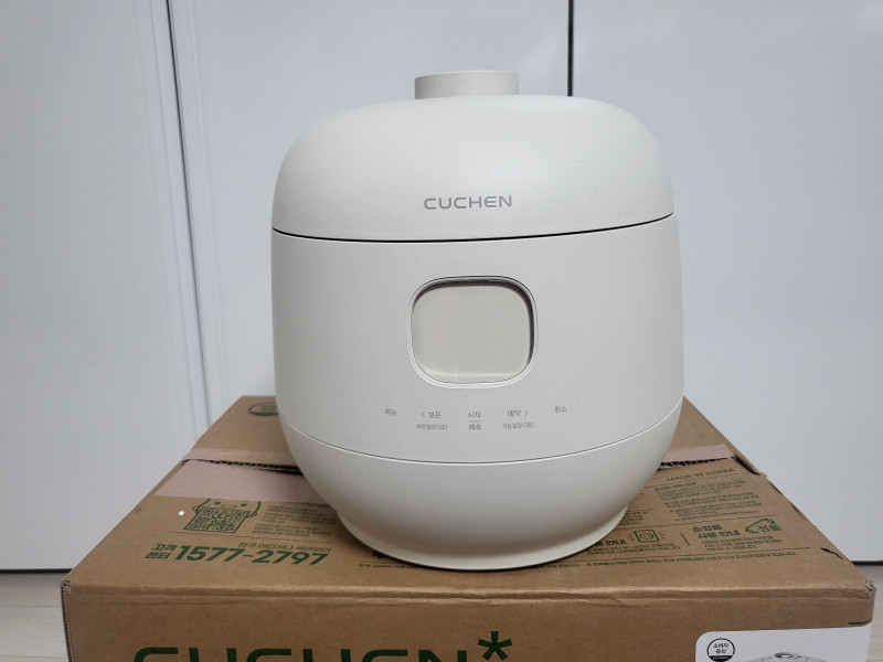 쿠첸 브레인밥솥 풀스텐 6인용 CRH-TWS0672W