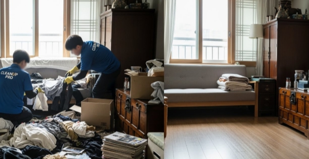 남해 고독사청소 업체