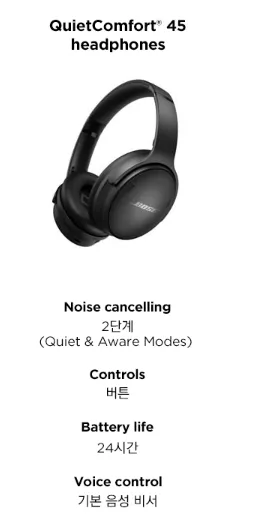 중학교 입학선물 추천 Bose QC45