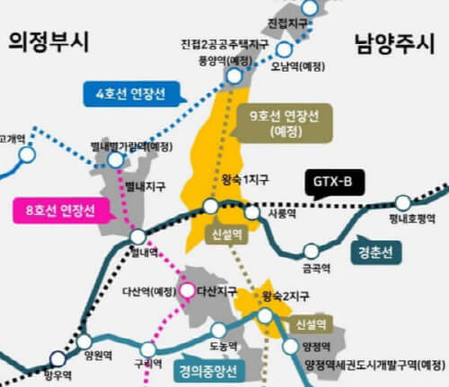 남양주-왕숙신도시