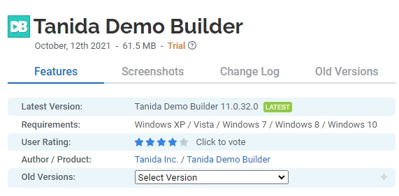 Tanida-Demo-Builder