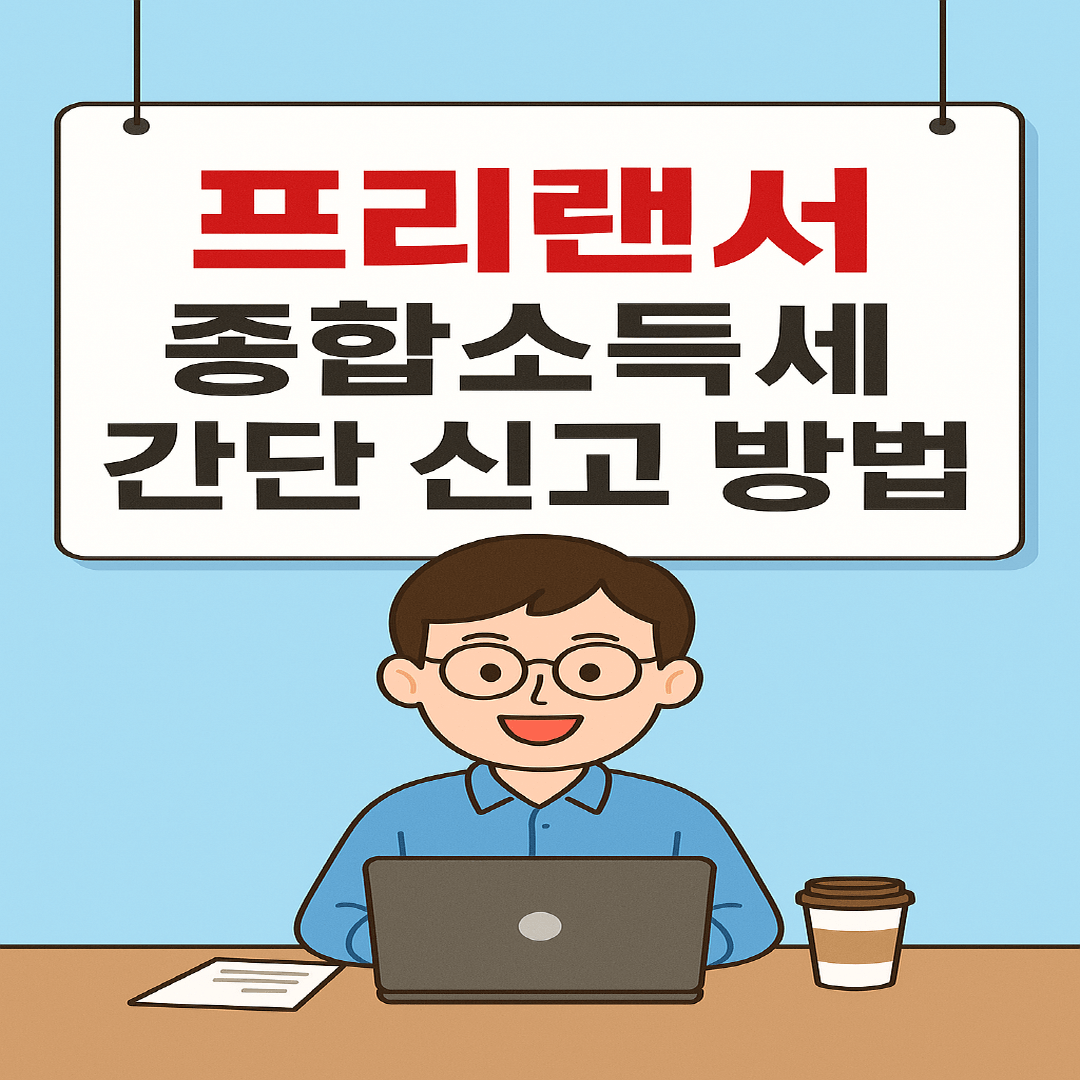 프리랜서 종합소득세 신고