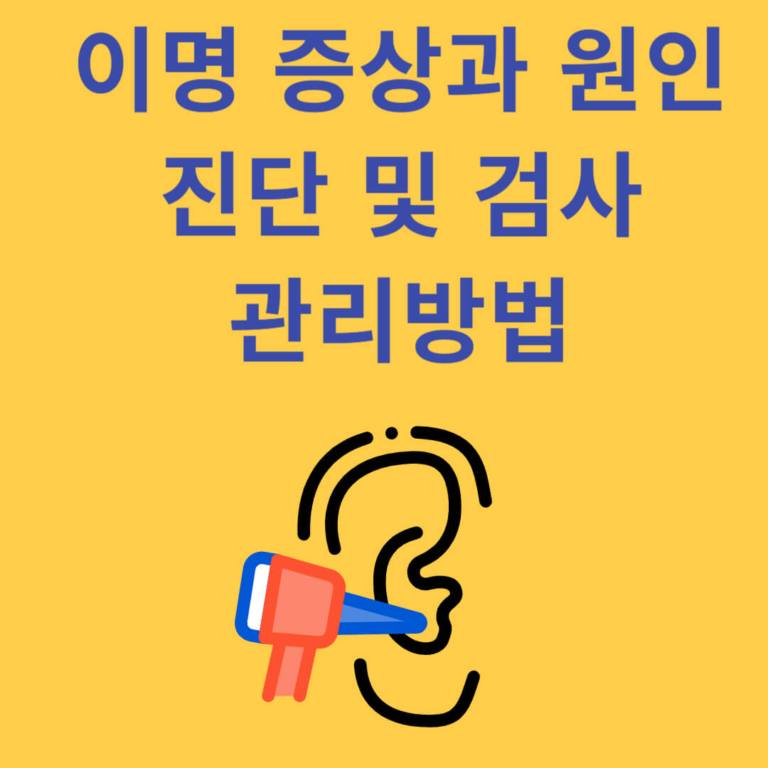 이명 증상 치료법