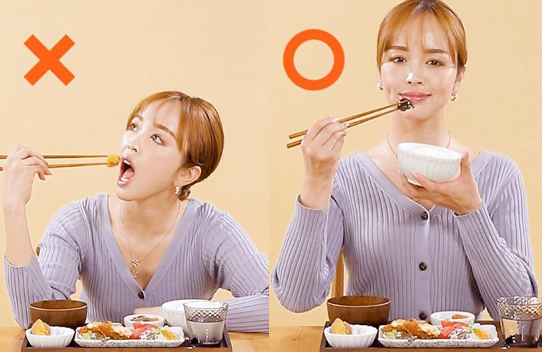식사 매너 포스터