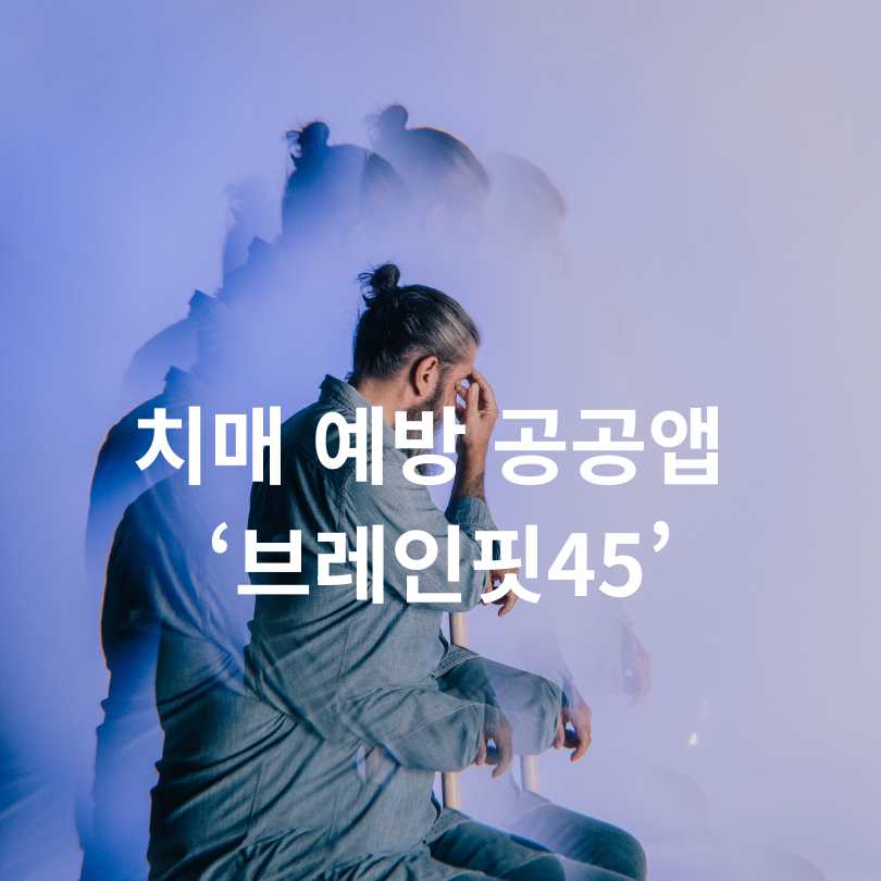 치매 예방 공공앱 ‘브레인핏45