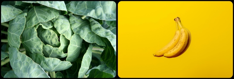 양배추와 바나나