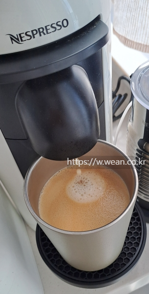 커피 추출 완료