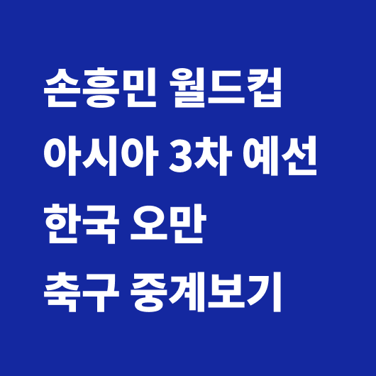 월드컵 축구 중계