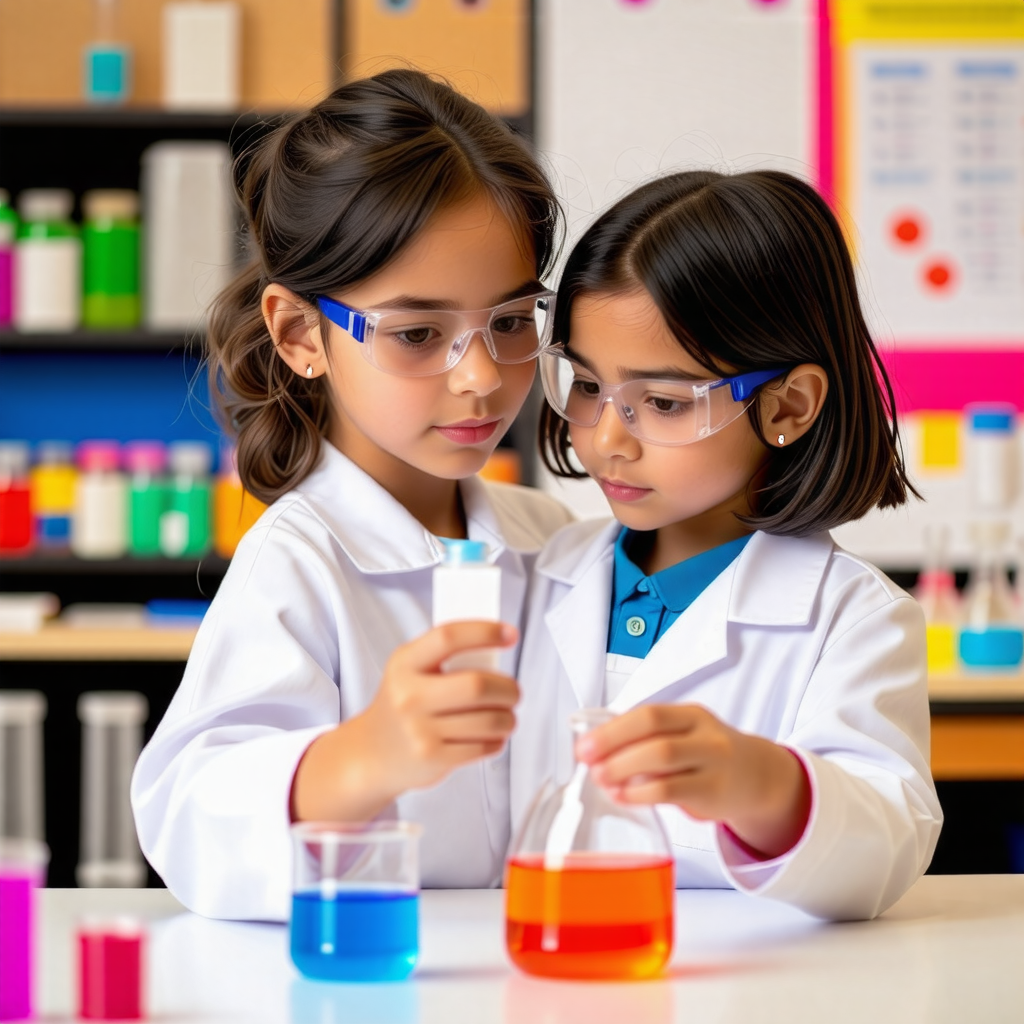 초등학생 리트머스 용액 만들기