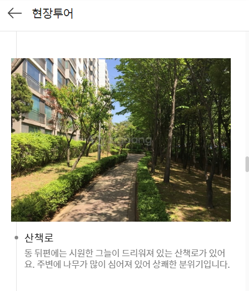 다음 부동산 아파트 실거래가 및 시세 조회 현장 투어