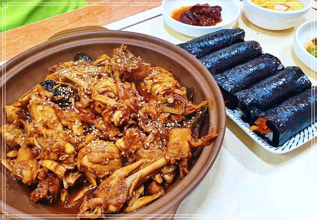 생생정보 경북 청도 간장 조림닭 웅치기 한마리 맛집