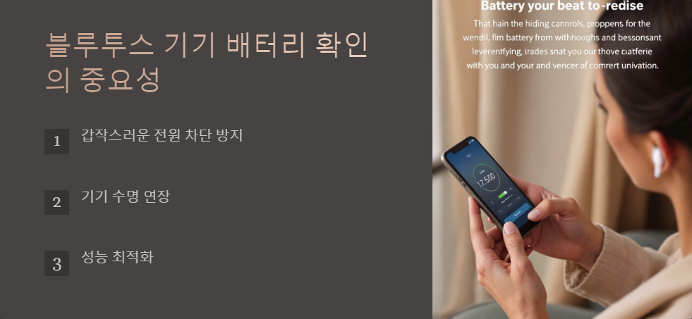 블루투스배터리