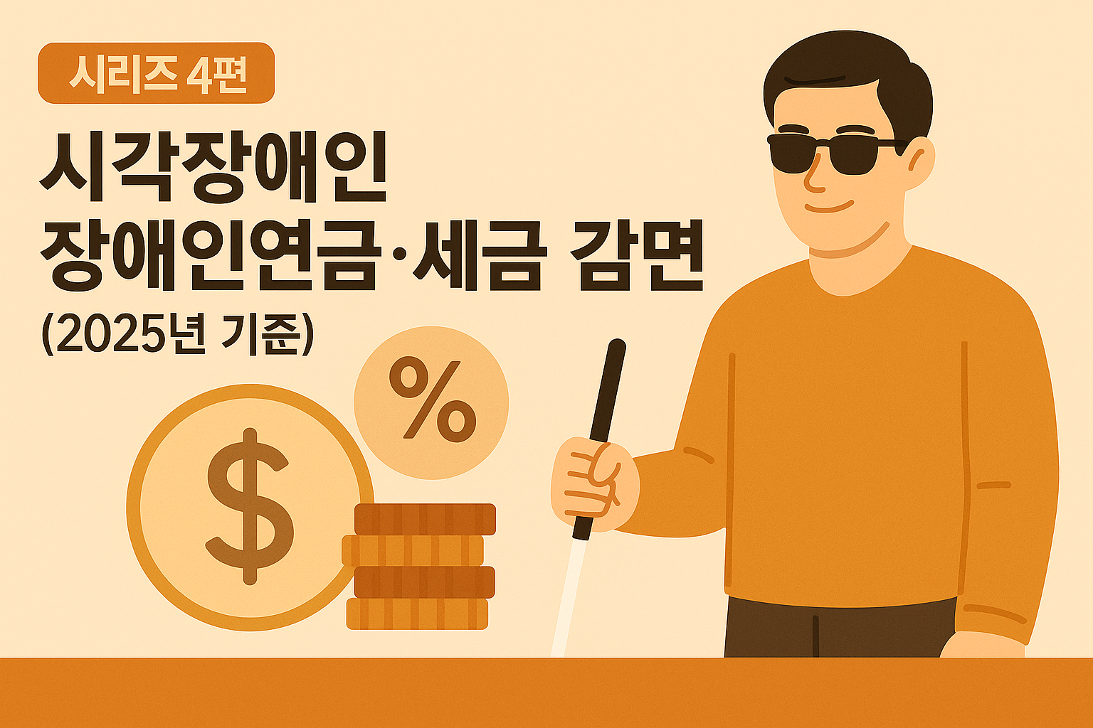 시각장애인 장애인연금, 세금 감면 ㅅㅏ진 관련.