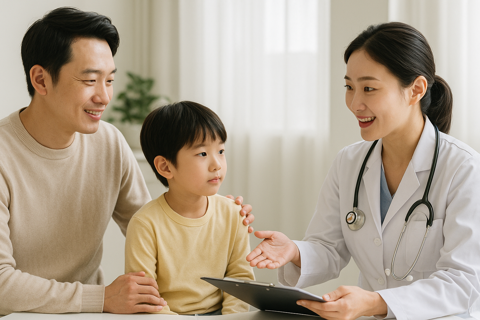 어린이 병원 진료