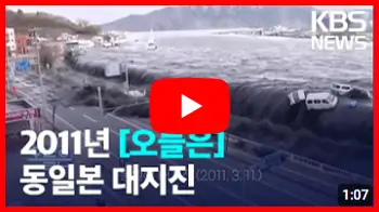 동일본 대지진 영상