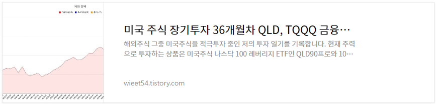 미국주식 장기투자 일기