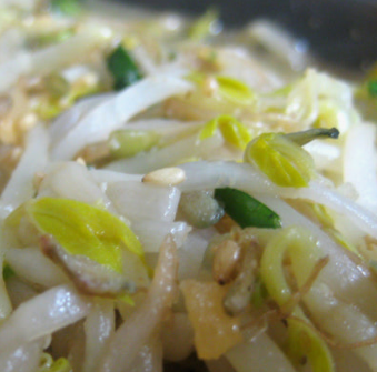 숙주나물의 효능 부작용 요리 고르는법