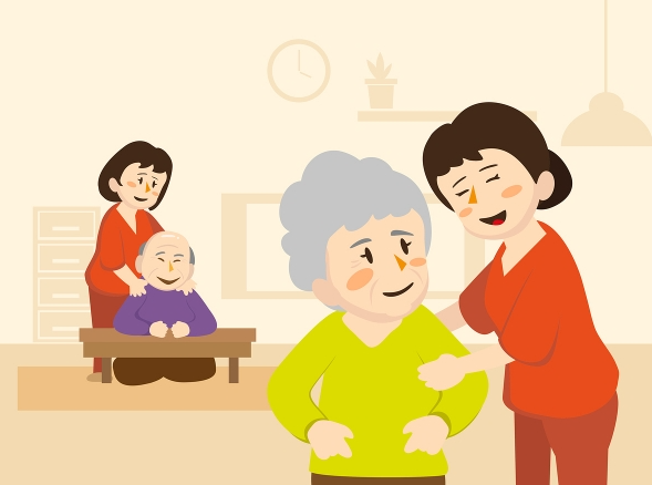 요양보호사 관련 사진