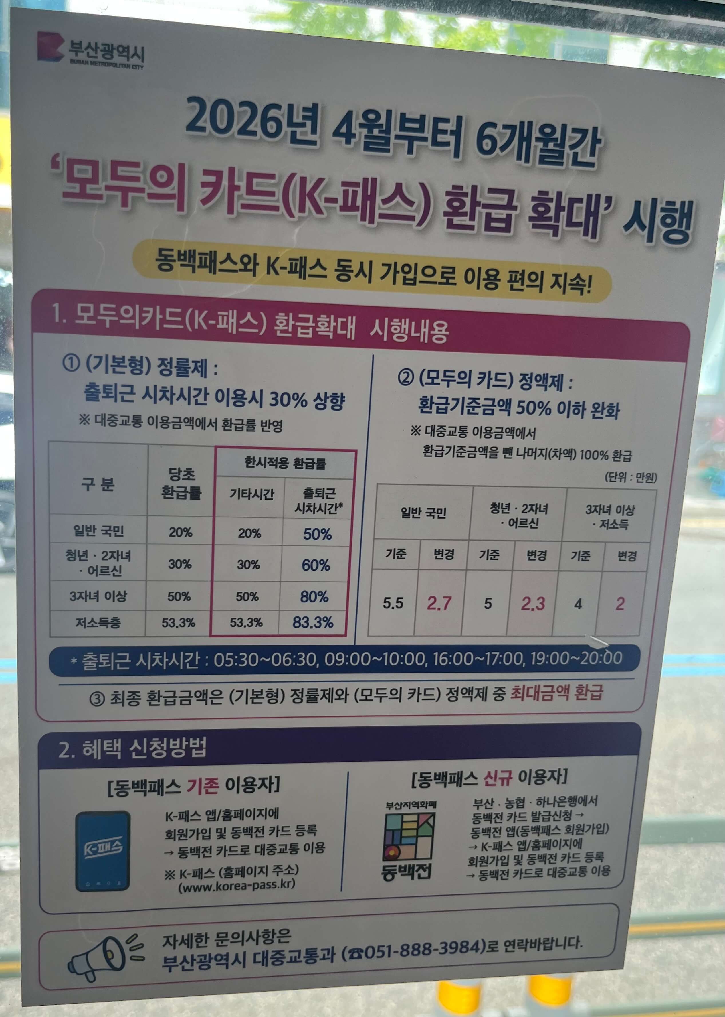 모두의카드 환급 확대 포스터