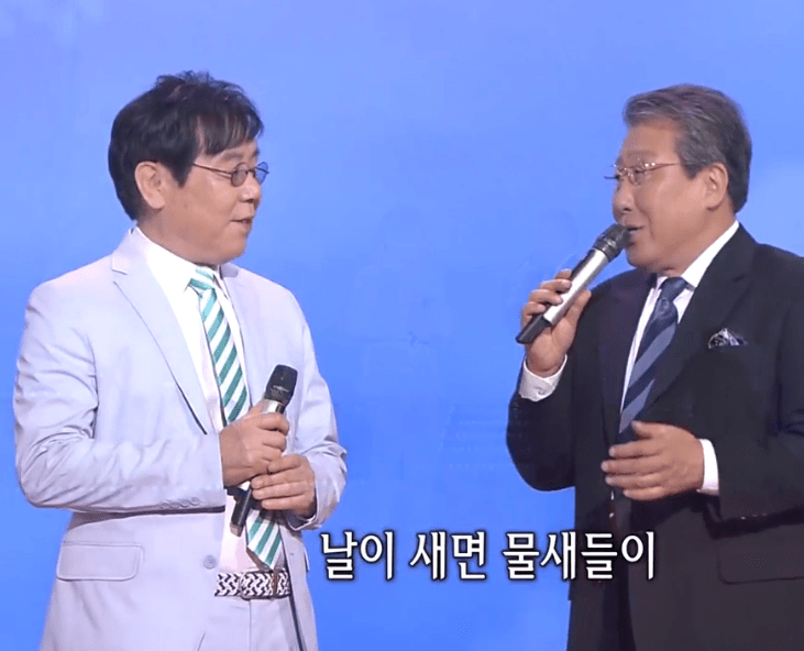 박일남, 홍민(나훈아) - 강촌에 살고 싶네