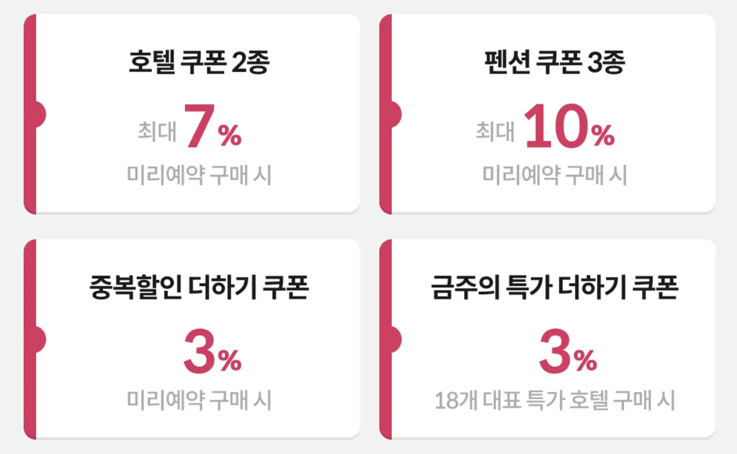 야놀자 할인쿠폰