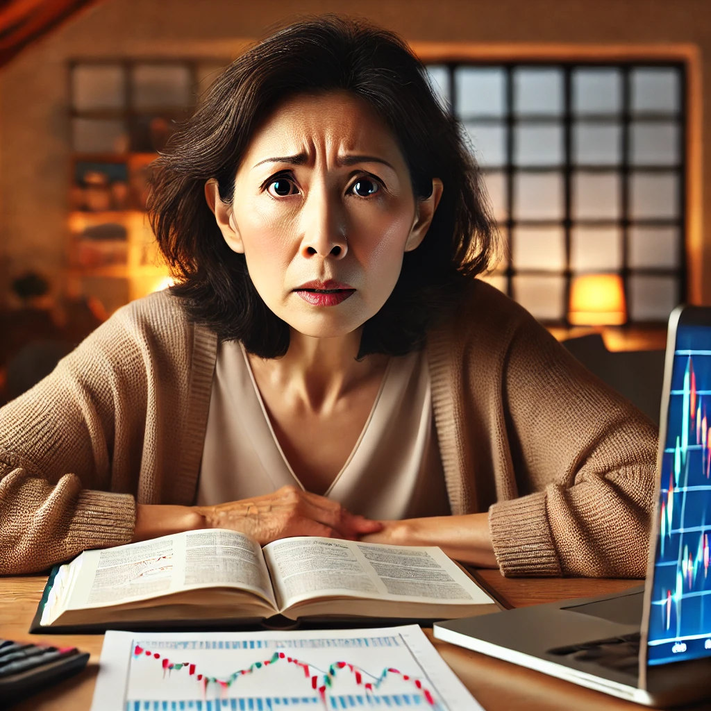 주식투자-공부하는-50대-여성