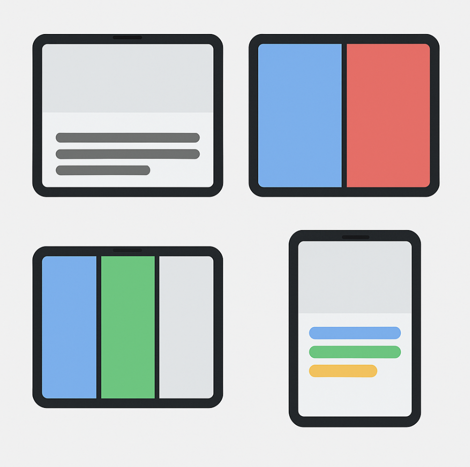 폴더블 전용 OS 기능