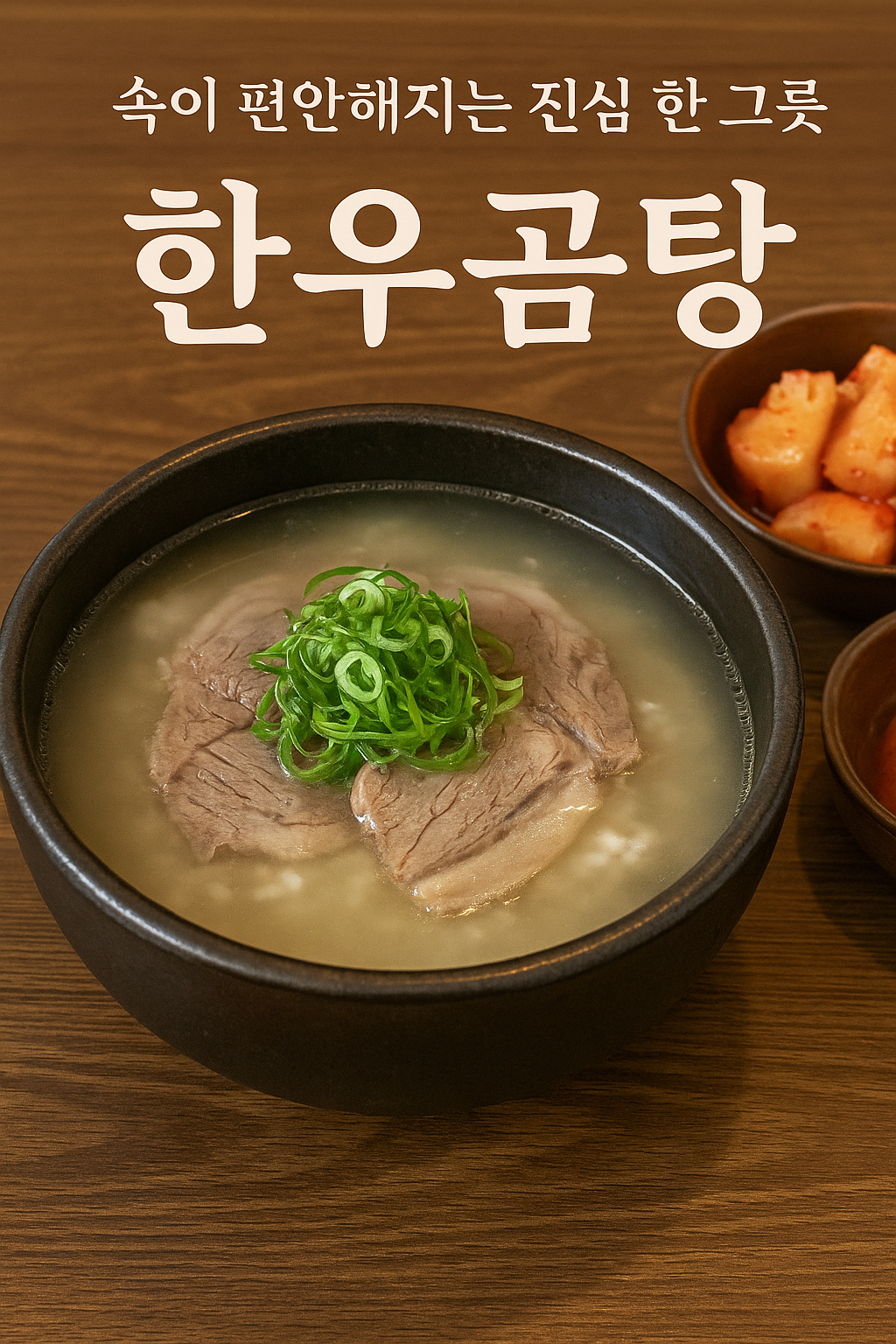 속이 편안해지는 진심 한 그릇