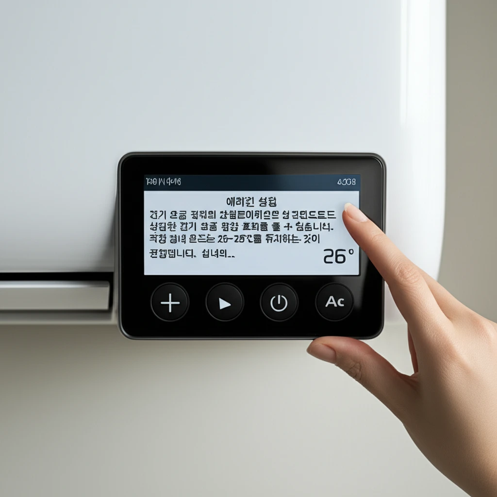 에어컨 전기세 절약, 이것만 알면 월