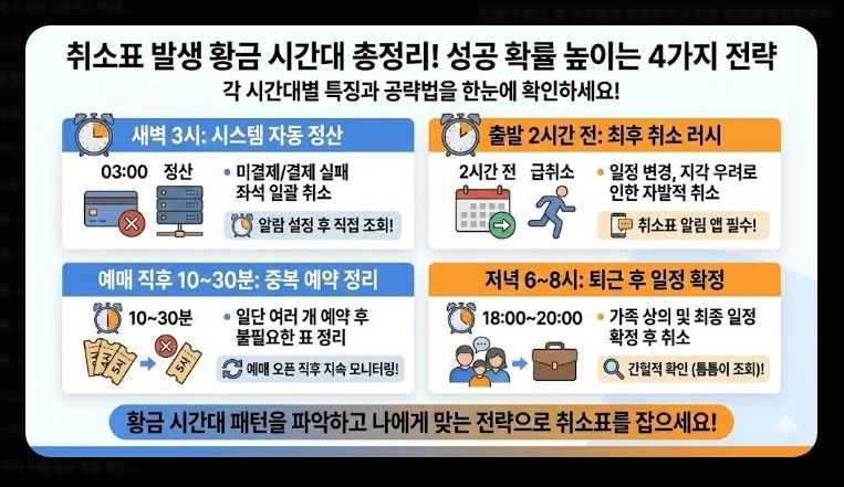 고속버스 취소표 알림 설정(앱, 방법)(2026년 + 정보)