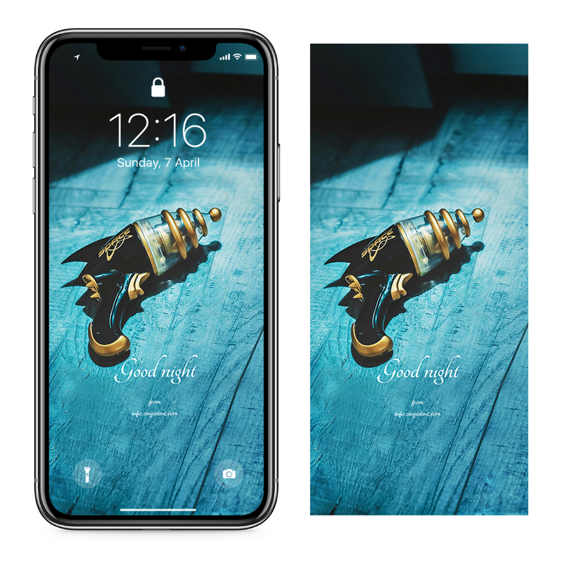 04 장난감 총 C - Good night 아이폰야경배경화면