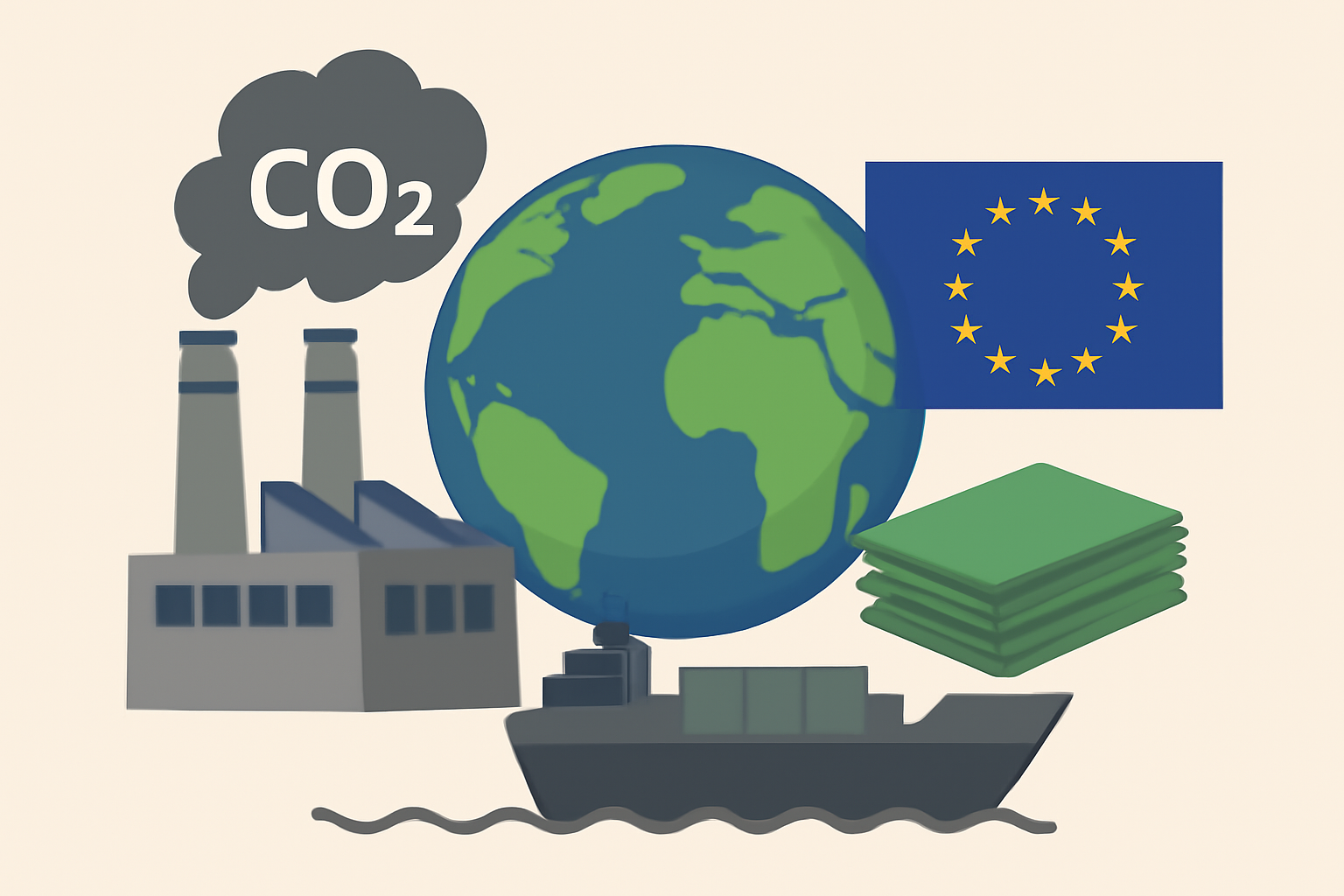 탄소국경세 완벽정리｜EU CBAM 제도 시행 시기&middot;대상&middot;한국기업 영향 총정리 관련 사진