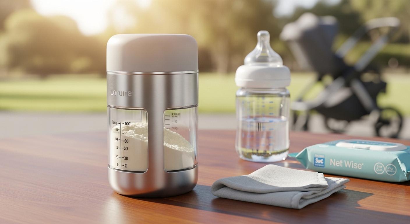 휴대용 분유포트