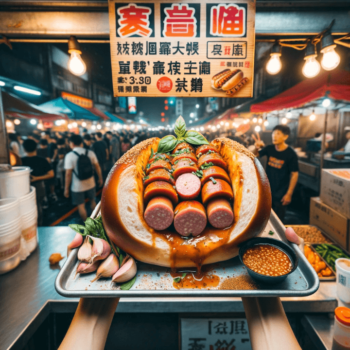 큰 소시지 속의 작은 소시지(D&agrave;ch&aacute;ng Bāo Xi&aring;och&aacute;ng) 