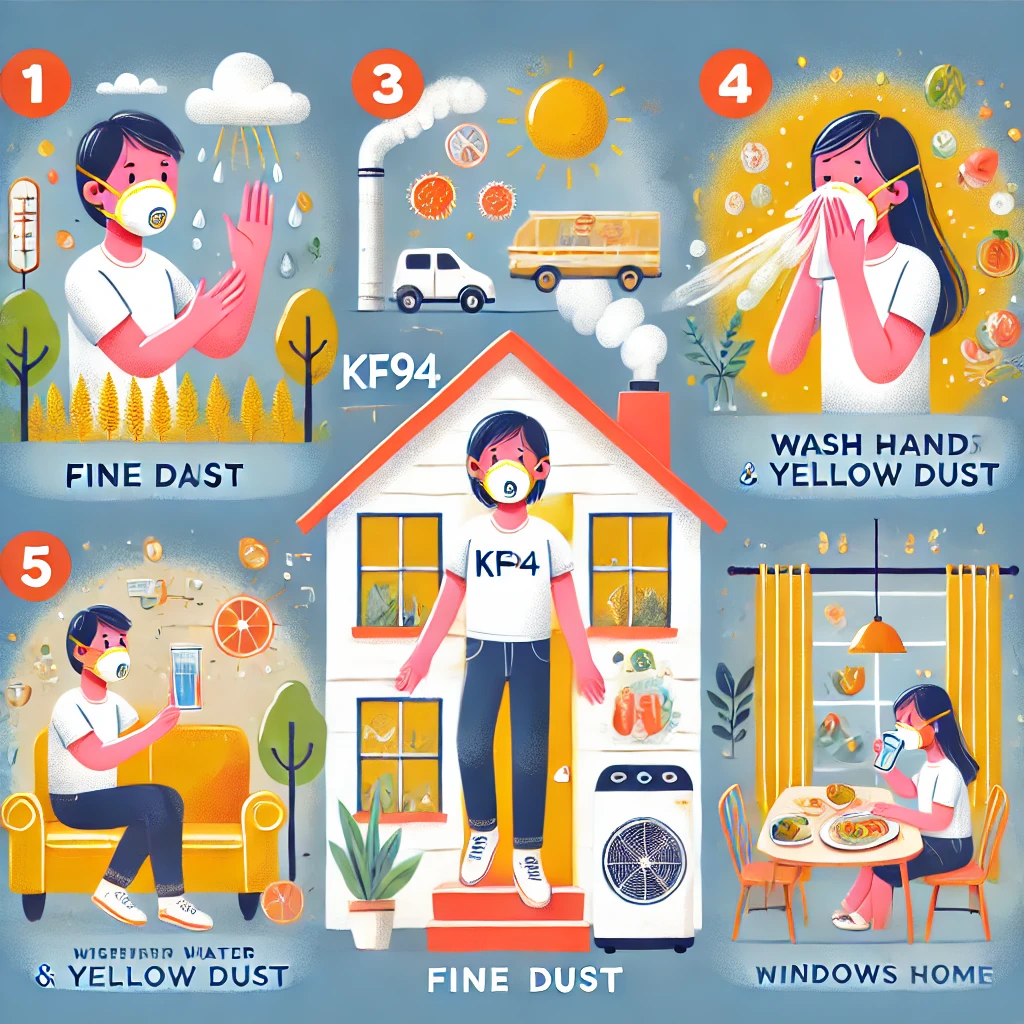 미세먼지와 황사, 어떻게 관리해야 할까? 🏭🌫️
