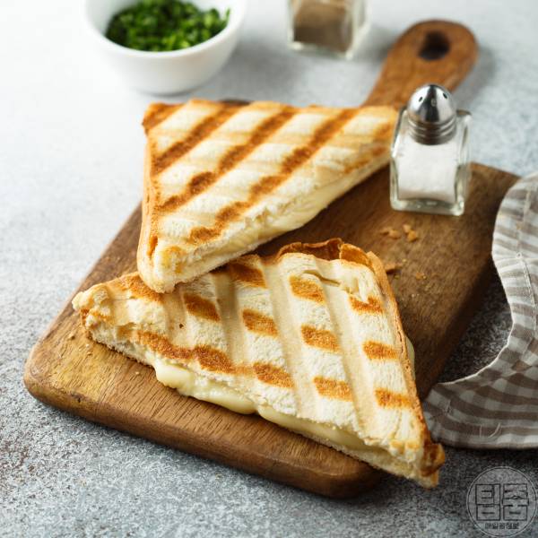 샌드위치 메이커 없어 샌드위치 누르기 만들기,핫샌드 만들기