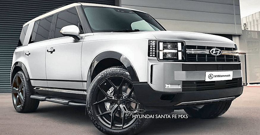 미래지향정적인 2023 싼타페 풀체인지