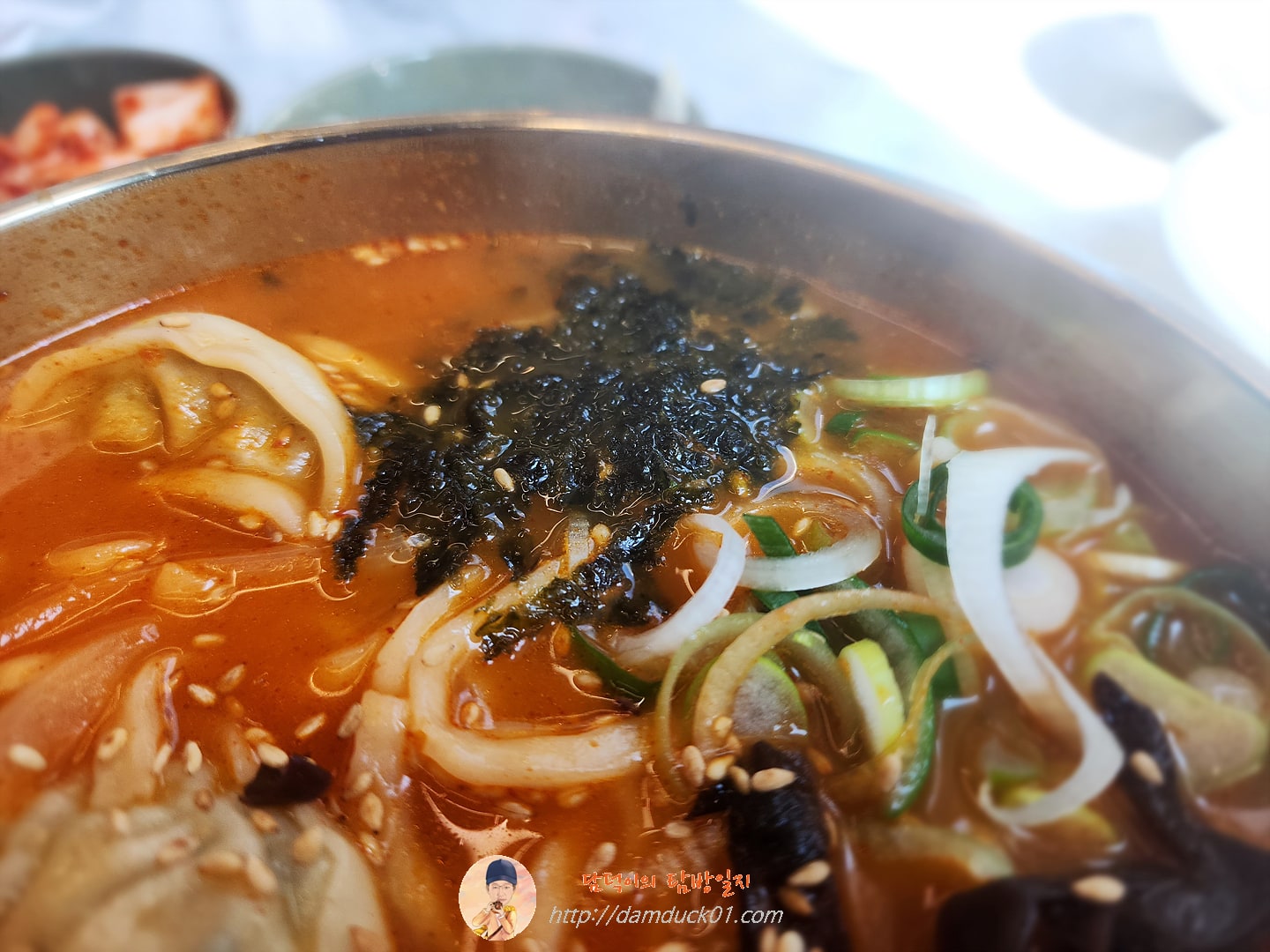 만두 장칼국수