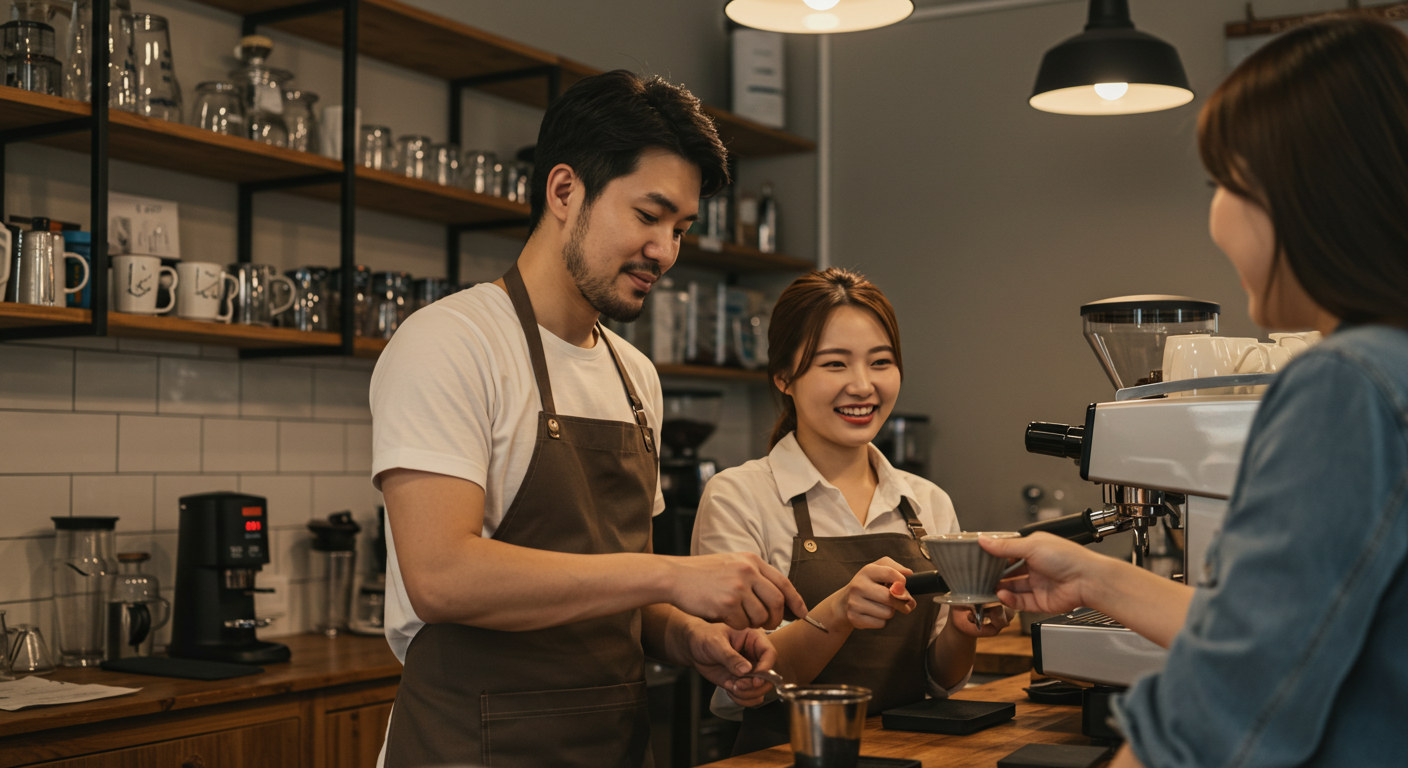 부산 바리스타 무료교육